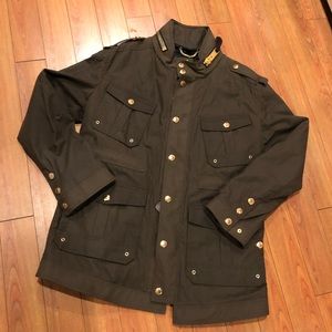 Burberry waxed cotton field jacket Clearance